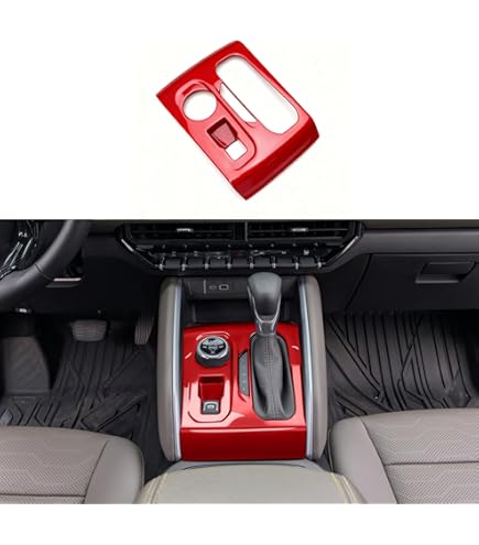 Amazon.com: Korlot Carbon Fiber Style Center Console Gear Shift