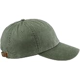Adams Unisex 6-Panel Low-Profile Washed Pigment-Dyed Cap