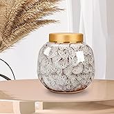 Dletay Small Urns for Human Ashes Keepsake Ceramic Mini Cremation Urns for Human Ashes Memorial Small Urn for Ashes Funeral Keepsake White Urn