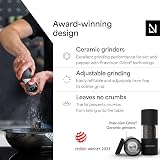 LARS NYSØM Sjæl Salt Pepper Grinder Set Carbon Black 11.6 cm Ceramic Grinder view 2