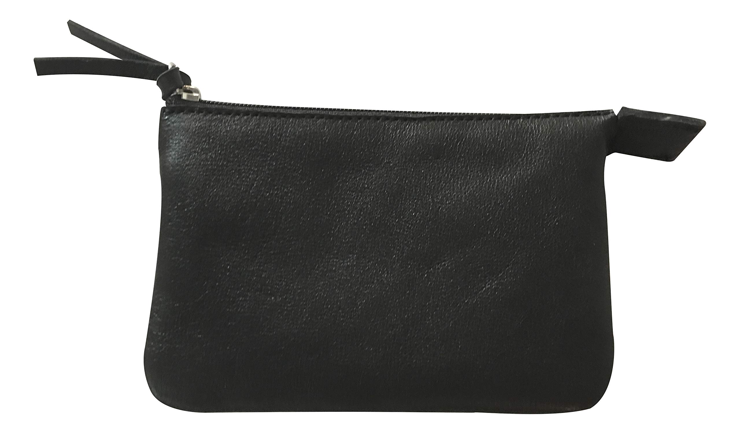 Clairefontaine Cuir Noir Pencil Cases, 13 cm, Black (Nero)