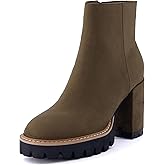 CUSHIONAIRE Women's Ringo platform heel boot +Memory Foam, Wide Widths Available