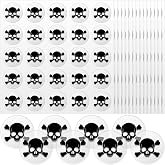 Leinuosen 200 Pcs Football Helmet Stickers Baseball, 1-1/8