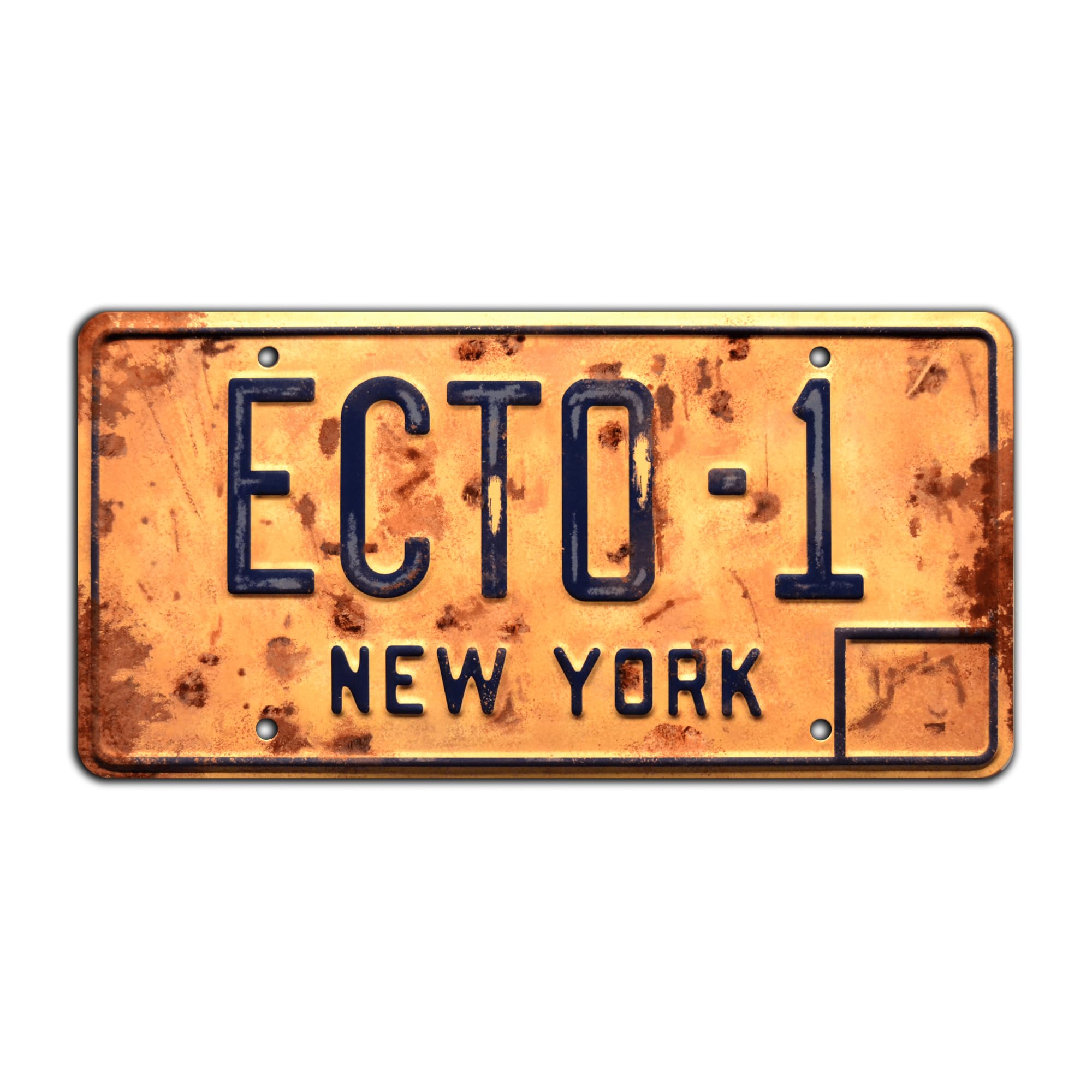 Celebrity Machines Ghostbusters: Afterlife | ECTO-1 | Metal Stamped License Plate