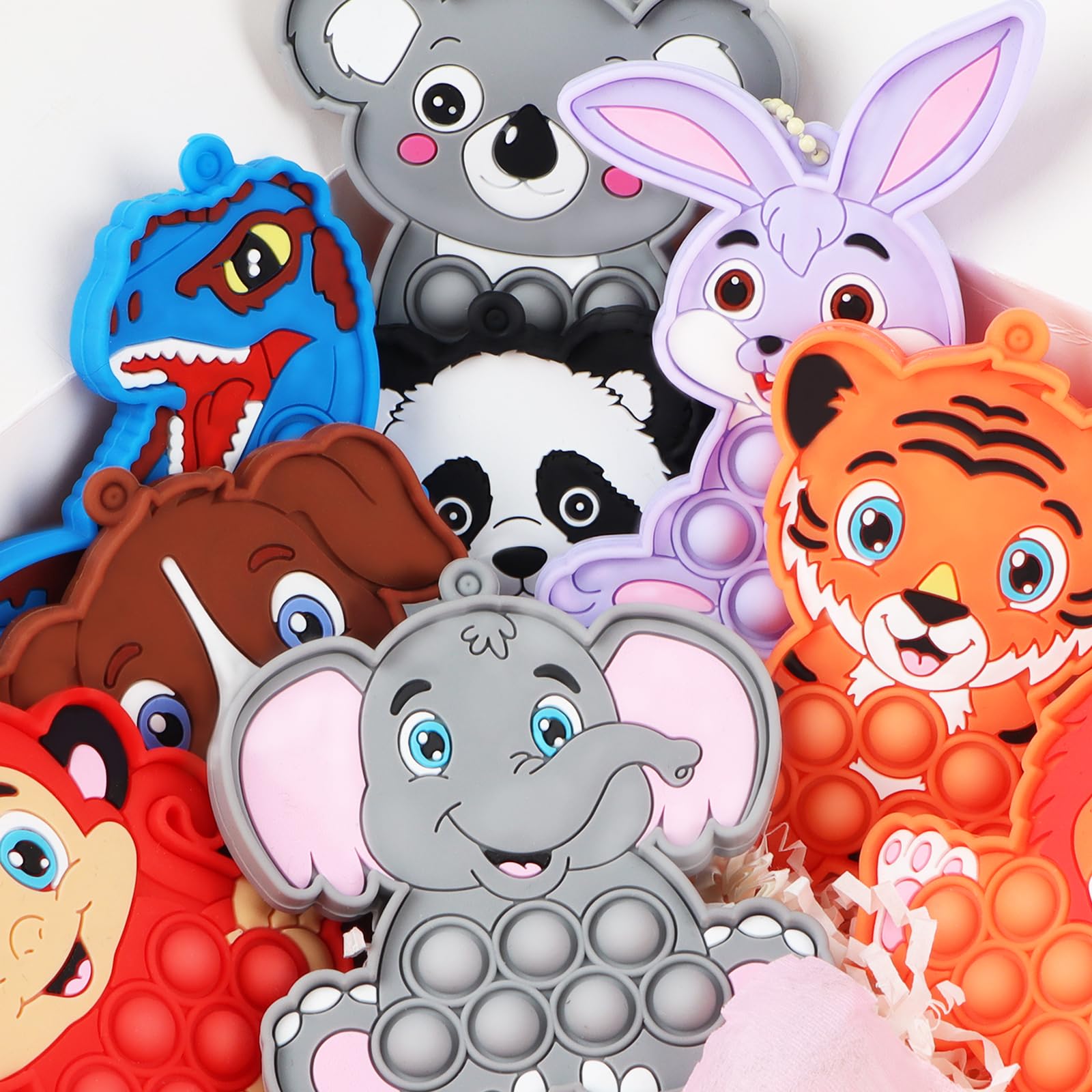 Kiss Monkey Fidget Toys, Silicone Sensory Toys for Toddlers, Party Favors for Kids, Birthday Gifts for Boys Girls, Classroom Prizes for Kids