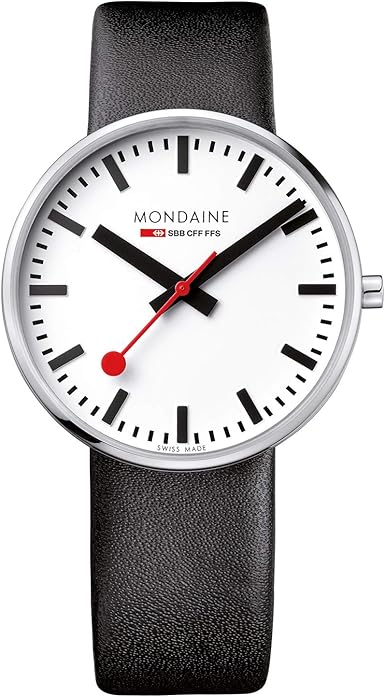 mondaine giant backlight quartz watch