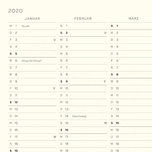 Leuchtturm1917 - Agenda 2020, formato A5, tapa dura, con ...