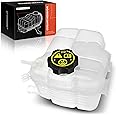 A-Premium Coolant Recovery Overflow Reservoir Tank [with Cap] Compatible with Chevrolet Cruze 10-16, Orlando 12-14 & Buick Cascada 16-18, Verano 12-17, 1.4 1.6 1.8 2.0 2.4, Replace# 13505353, 13393368