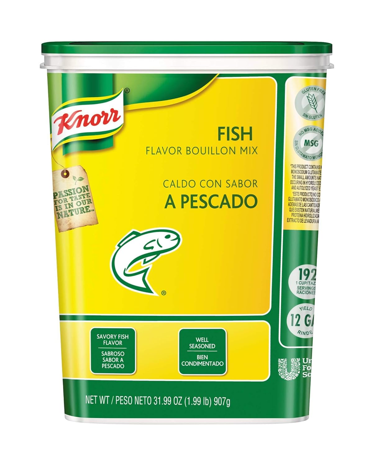 Knorr Fish Bouillon, 1.99 Pound 6 per pack 1 each