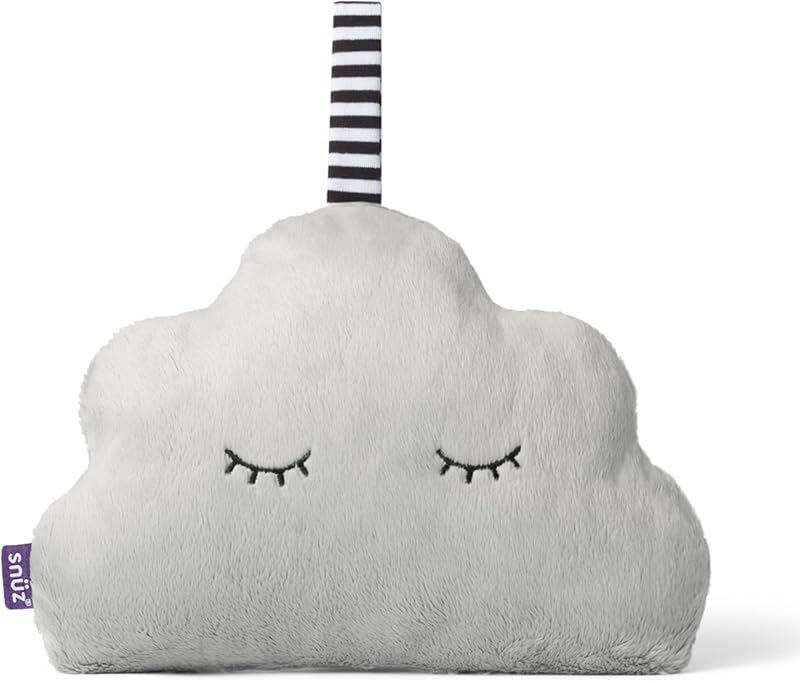 Snuz SnuzCloud Baby Sleep Aid White Noise Machine Portable Night Light Grey