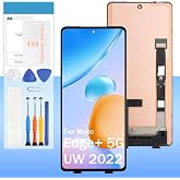 Screen Replacement for Motorola Moto Edge+ 5G UW 2022 /Edge Plus 5G 2022 /Moto Edge 30 Pro 6.7" LCD Display Touch Digitizer Assembly with Tools