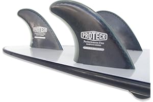 SURFCO HAWAII SurfCo - Pro Teck Performance Surfboard FCS Thruster Fin Set in 4", 4.25" or 4.50" (Set of 3)