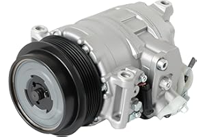 YOMALL 10807JC AC Compressor AC Compressor with Clutch Fits for 2003-2006 E320 3.2L, 2004-2005 C320 3.2L, 2003-2006 E500 5.0L, 2006-2011 ML350 3.5L 5.5L, 2004-2005 C240 2.6L Aftermarket Parts