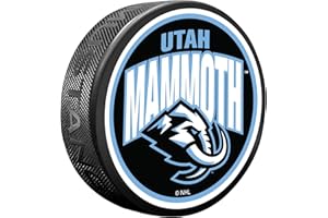 Utah Mammoth | Wordmark Puck