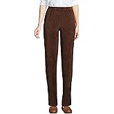 Lands' End Women's Sport Knit High Rise Corduroy Pants