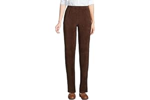 Lands' End Women's Sport Knit High Rise Corduroy Pants