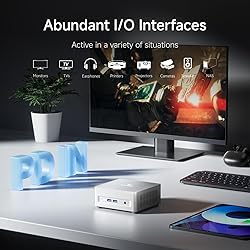 MINISFORUM Mini PC UM870 Slim,AMD Ryzen 7