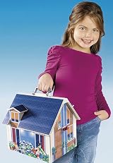 Playmobil 70985 City Life Take Along Doll House with 4 Rooms 64-Piece Set view 7