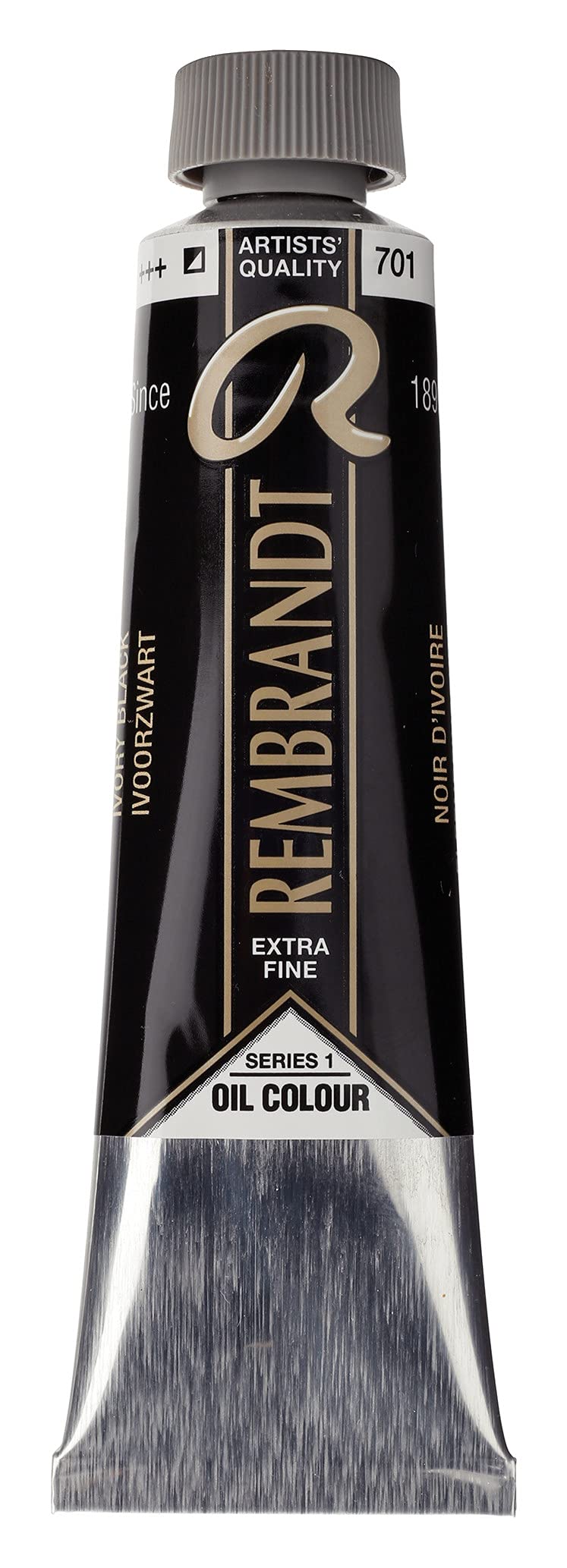 Rembrandt Oil Colour Tube 40 ml Ivory black 701 (01057012)