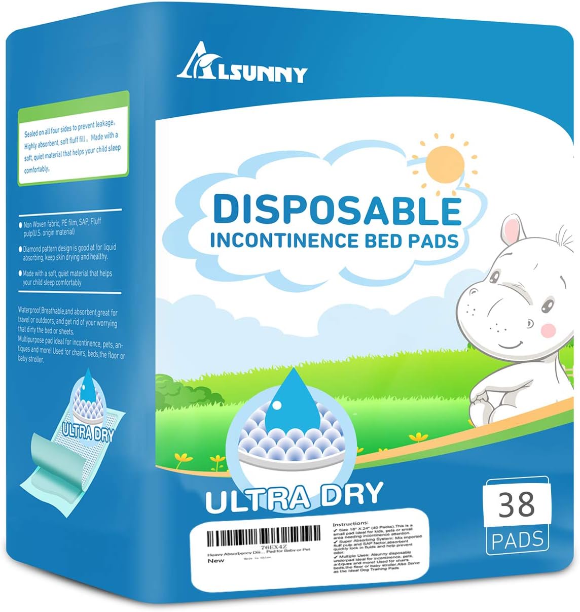 disposable waterproof pads for babies