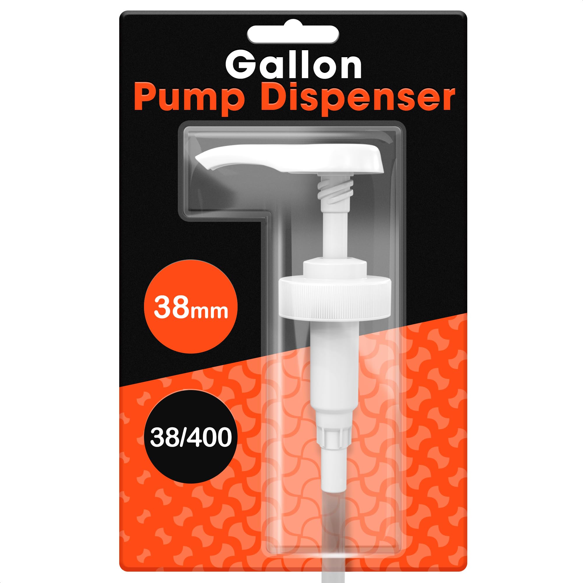 Photo 1 of 1 Gallon Pump Dispenser - Leak-Proof Pump for Gallon Jug with 1.5" 38/400mm Neck, Lock-Ring and Standard Cap Closure - Durable, Reusable, Great for Any Foam Soap Dispenser, Cleaner, Detergent