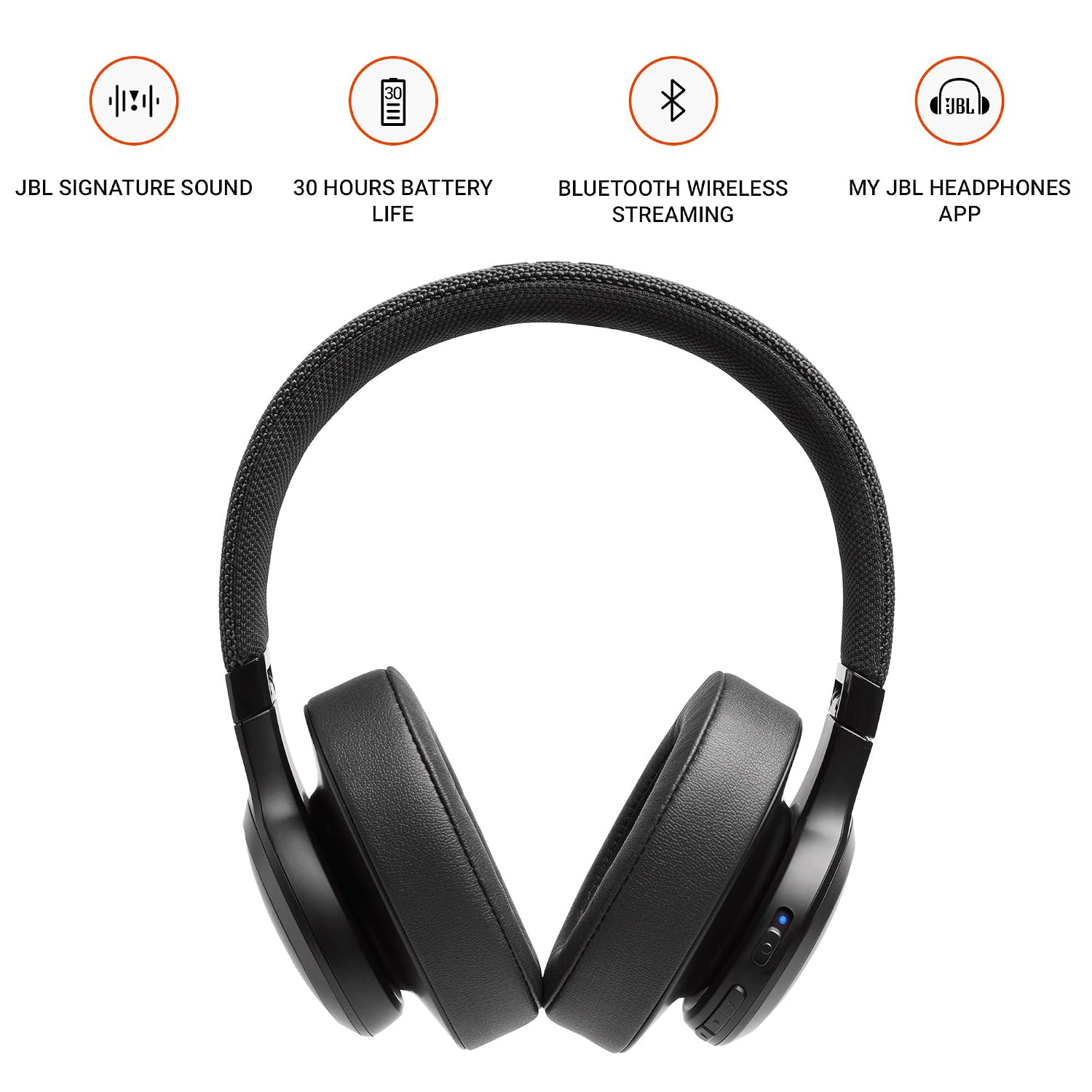 Elettronica Cuffie On Ear Wireless con Microfono fino a 30h di Autonomia  Leggere e Pieghevoli Nero JBL Signature Sound JBL LIVE 500BT Cuffie  Sovraurali Bluetooth Assistente Google e Alexa urban-earth.co.uk