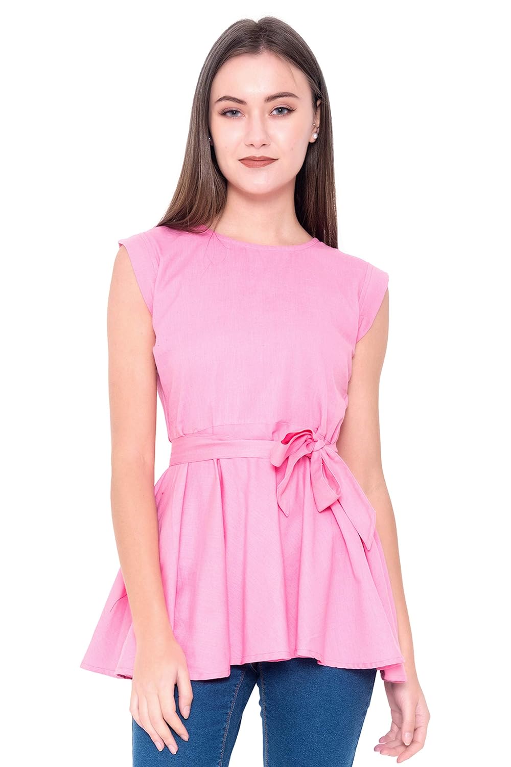 frock tops with jeans