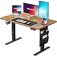 Marsail Standing Desk Adjustable Height Home Office Desk,‎48x24 Inch Electric Standing Desk, Stand up Desk with Storage Bag,Headphone Hook for Computer Workstations Desk Memory Preset