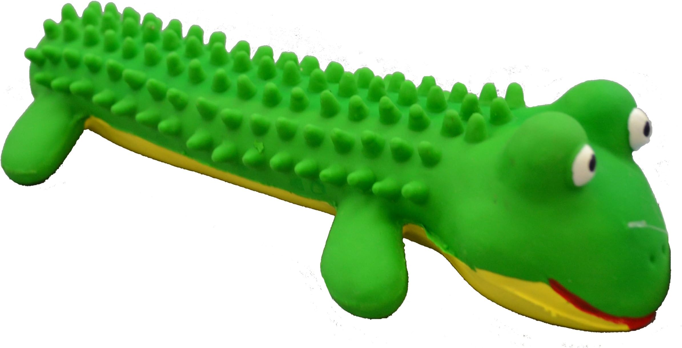Shaggy Latex Frog Squeek Toy, 6-Inch
