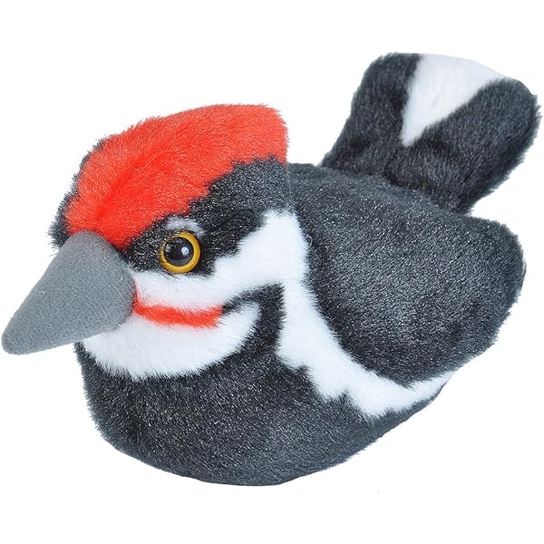 Amazon Com Wild Republic Audubon Birds Ruby Throated Hummingbird With Authentic Bird Sound Stuffed Animal Bird Toys For Kids Birders Toys Games