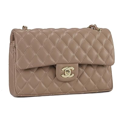 Amazon レディース チェーンショルダー ショルダーバッグ シャネル風