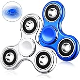 Gigilli 2Pcs Fidget Spinner for Kids Adults Stress Relief Sensory Fidget Toys, Anxiety Fidget Spinners ADHD Autism, Classroom