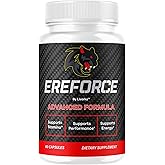 Ereforce - Ereforce Capsules Advanced Daily Formula Premium All Natural Ingredients- Maximum Strength, EreforcePills Support Reviews for Overall Health and Wellness, 60 Capsules for 1 Month