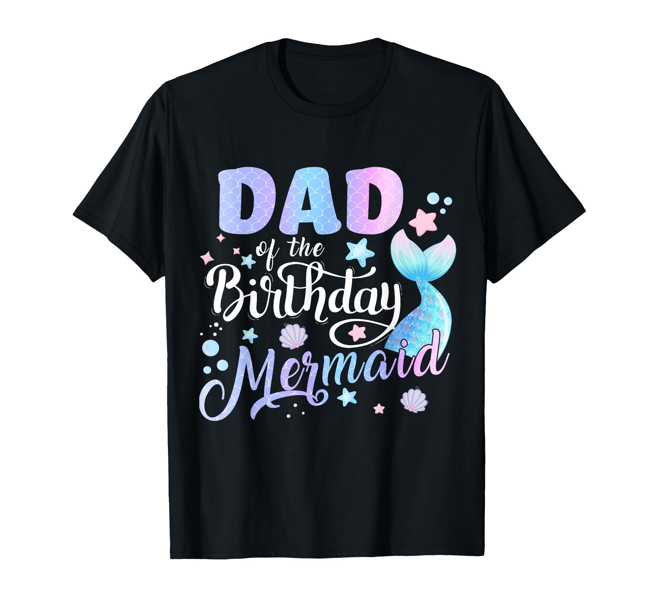 Photo 1 of XL DAD Of The Birthday Mermaid Matching Family Party Mother's T-Shirt