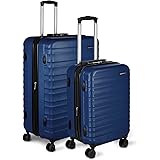 Amazon Basics 2-Piece Set, Navy Blue, 2-Piece Set