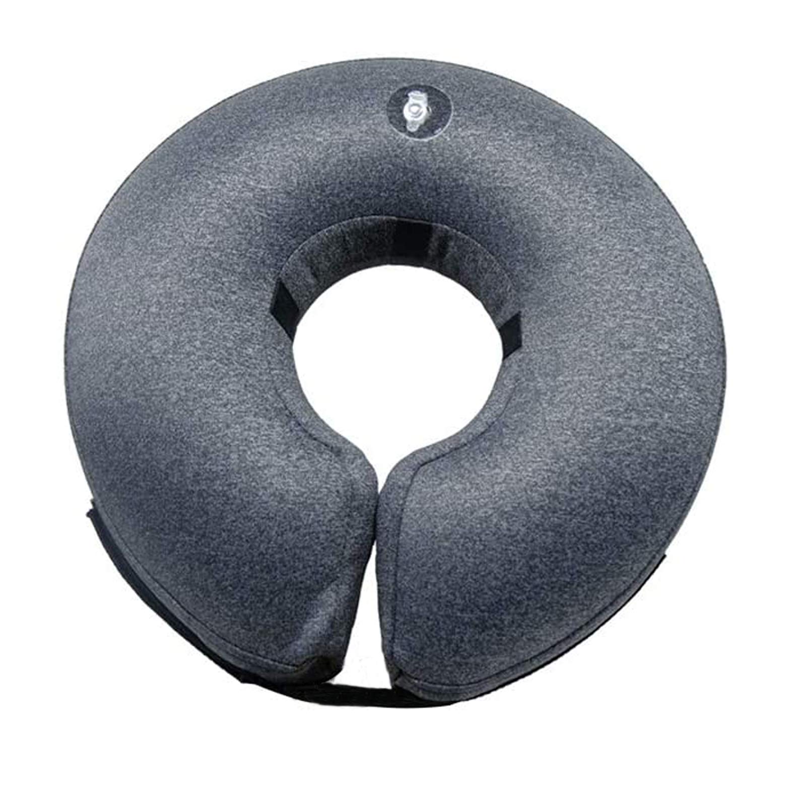 Photo 1 of Katoggy Inflatable Dog Recovery Collar,Soft Blow-up Protective Recovery Dog Cone,Pet Donut Cone Collar,Comfy Elizabethan Collar After Surgery for Medium Dog to Prevent from Biting & Scratching,Small