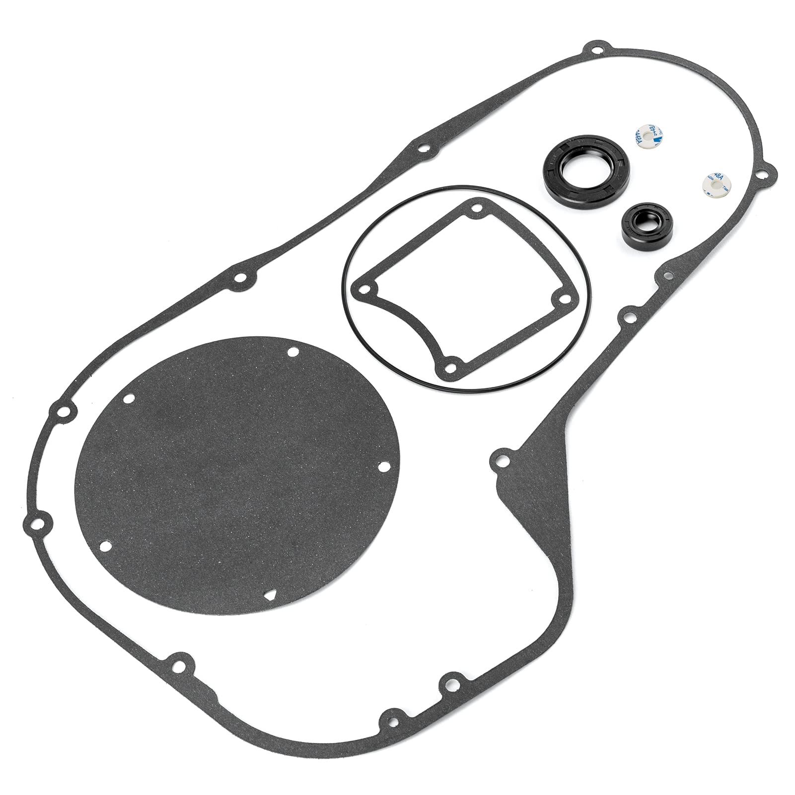 Photo 1 of Wsays Primary Cover Gasket Kit Compatible with Harley Touring Electra Street Road Glide Road King 1999-2006 with Twin Cam Engine