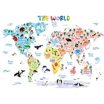 DECOWALL SG3-2316 Alphabet, chiffres et crayons de couleur