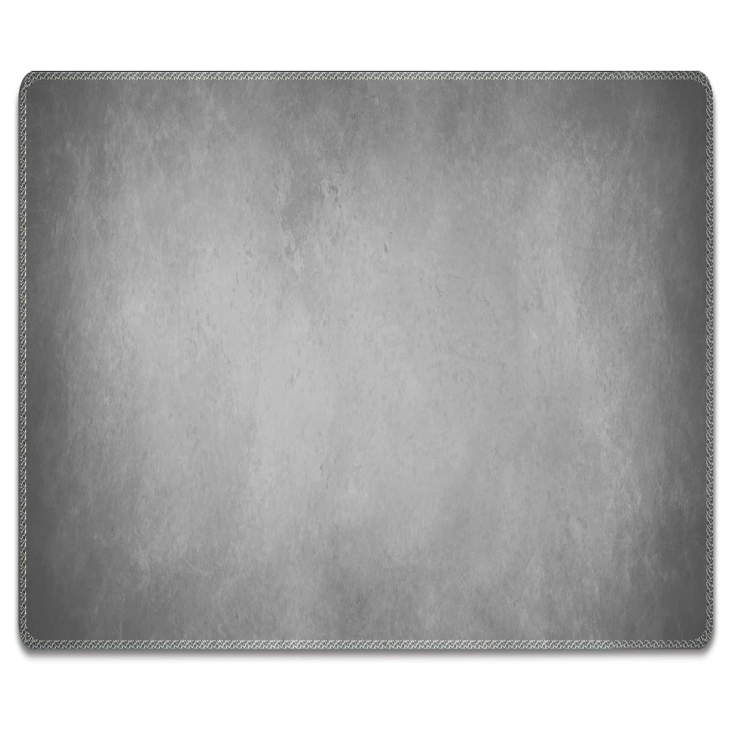 Silent Monsters Mouse Mat Size M 14 x 10 inches / 36 x 25 cm, grey, Stitched Edges, washable & rollable Mouse Pad, Gaming Home Office Mousemat, Mousepad non-slip & quiet, Desk Mat