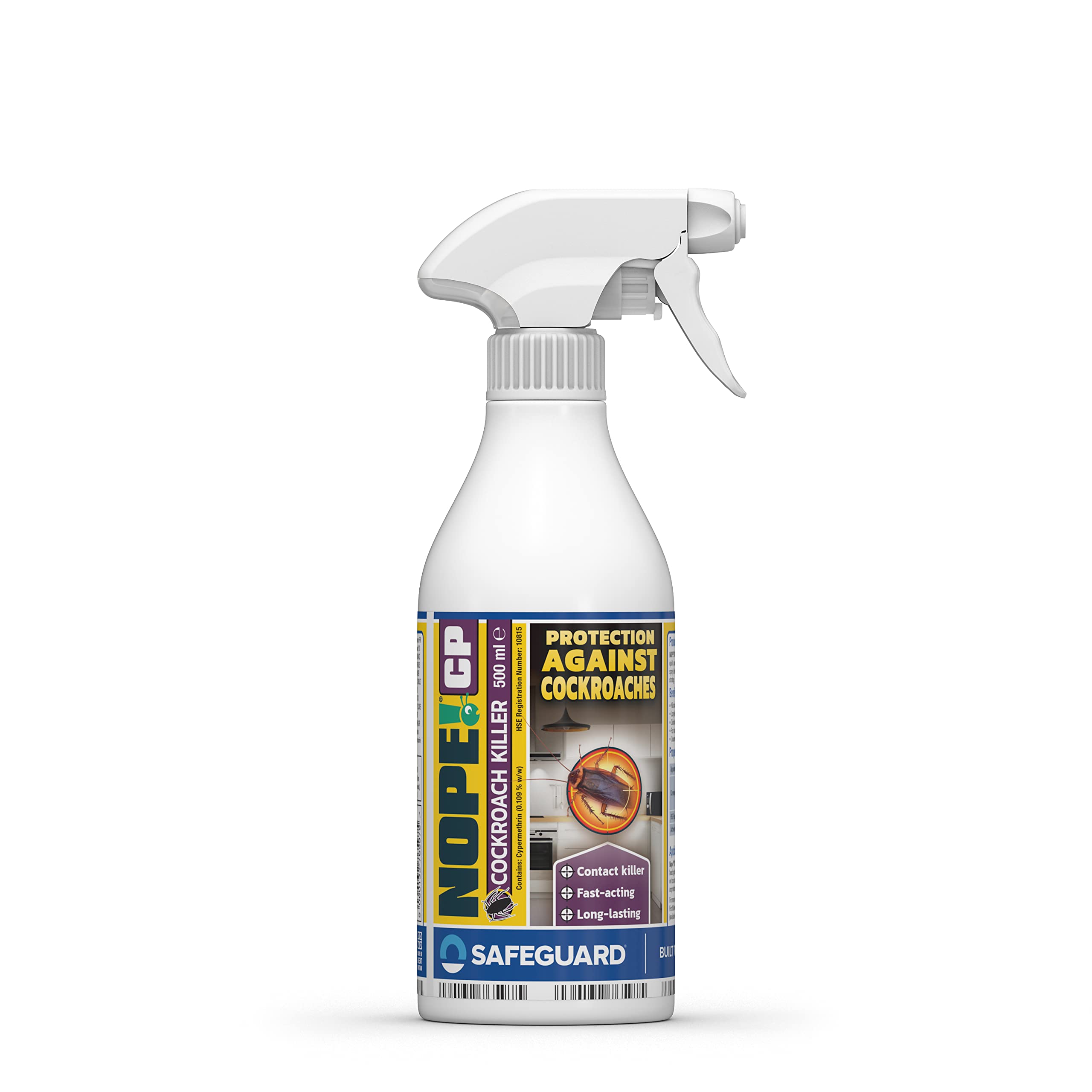 NOPE! CP Cockroach Killer Spray (500ml) Odourless, Strong, Contact Killer for home use.