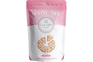 Ella Gray Gourmet Original Scone mix - 600g Makes a Double Batch with a simple easy recipes - great for breakfast and with te