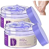 2 PCS Joint Gel Purple Gel,Soothing Massage Cream,Joint Activities Throughout The Body,Soothes for Knees, Hands, Lumbar, Neck and Shoulders