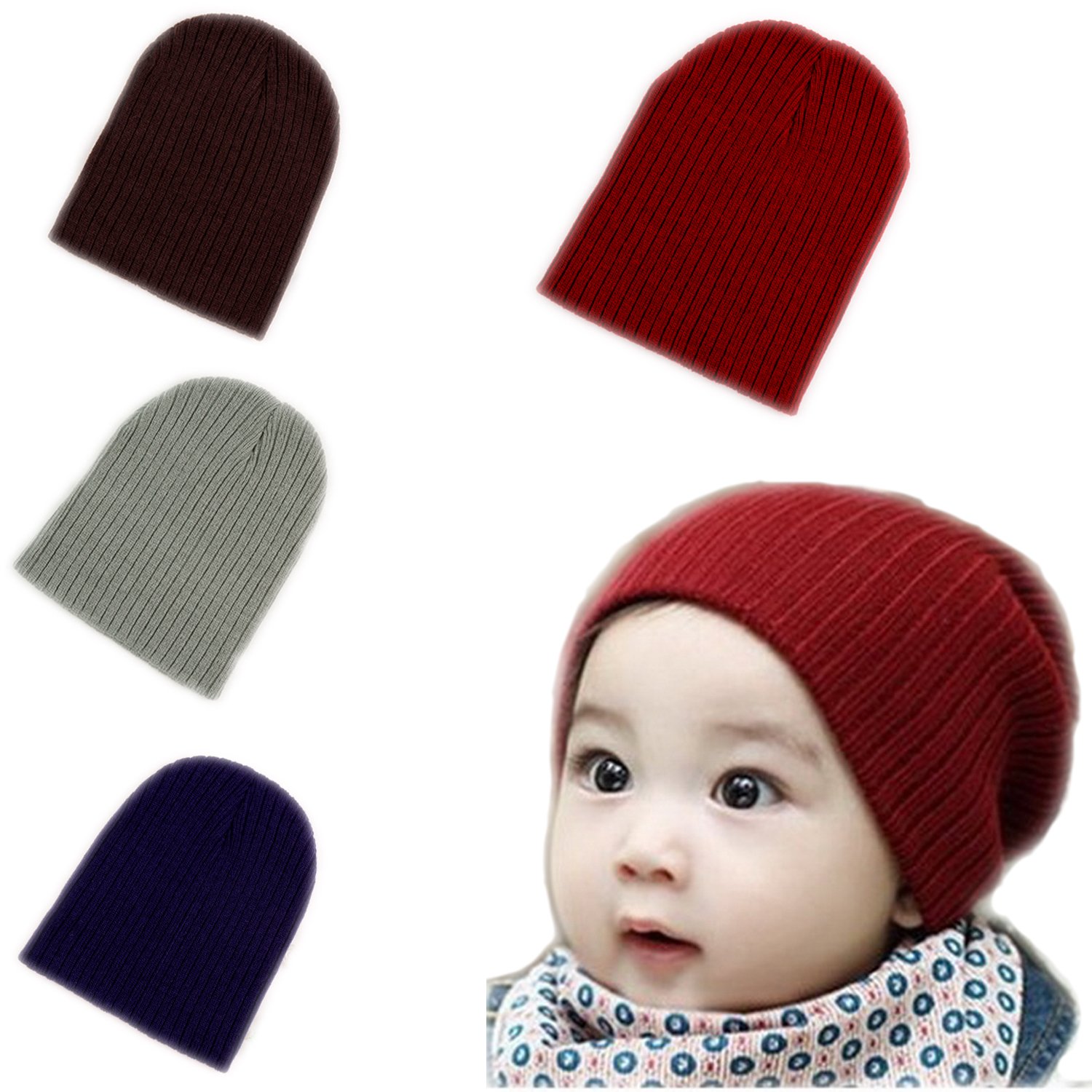 reversible baby hat