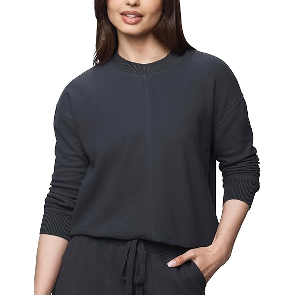 Splendid Women's Duncan Terry Pullover, Star at Amazon Women's