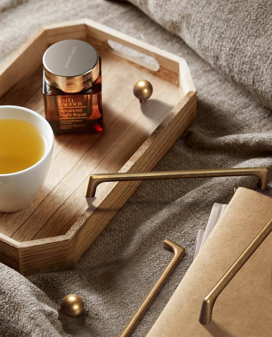 Goo-Ki Antique Brass zinc Alloy Cabinet pulls for