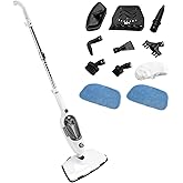 Steam Mops for Floor Cleaning, 10-in-1 Multipurpose Deep Steam Cleaner Mop for Home, Floor Steamers for Hardwood and Tile, Vinyl, Laminate, Carpet, Hard Floors with Attachments