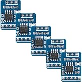MusRock 5pcs MAX3485 TTL to RS485 Serial Transceiver Module 3.3V Unidirectional Compact Board