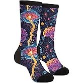 Tuaakeo Funny Novelty Socks Casual Athletic Crazy Cute Crew Socks For Women Men