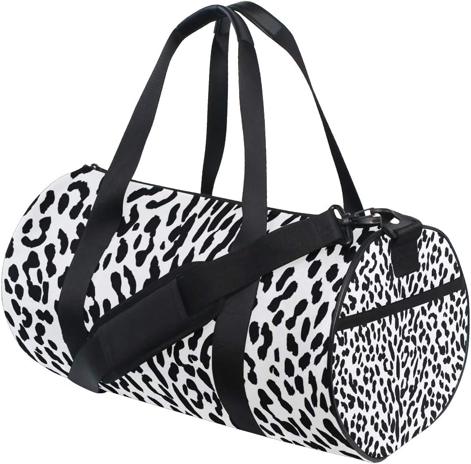 leopard gym bag