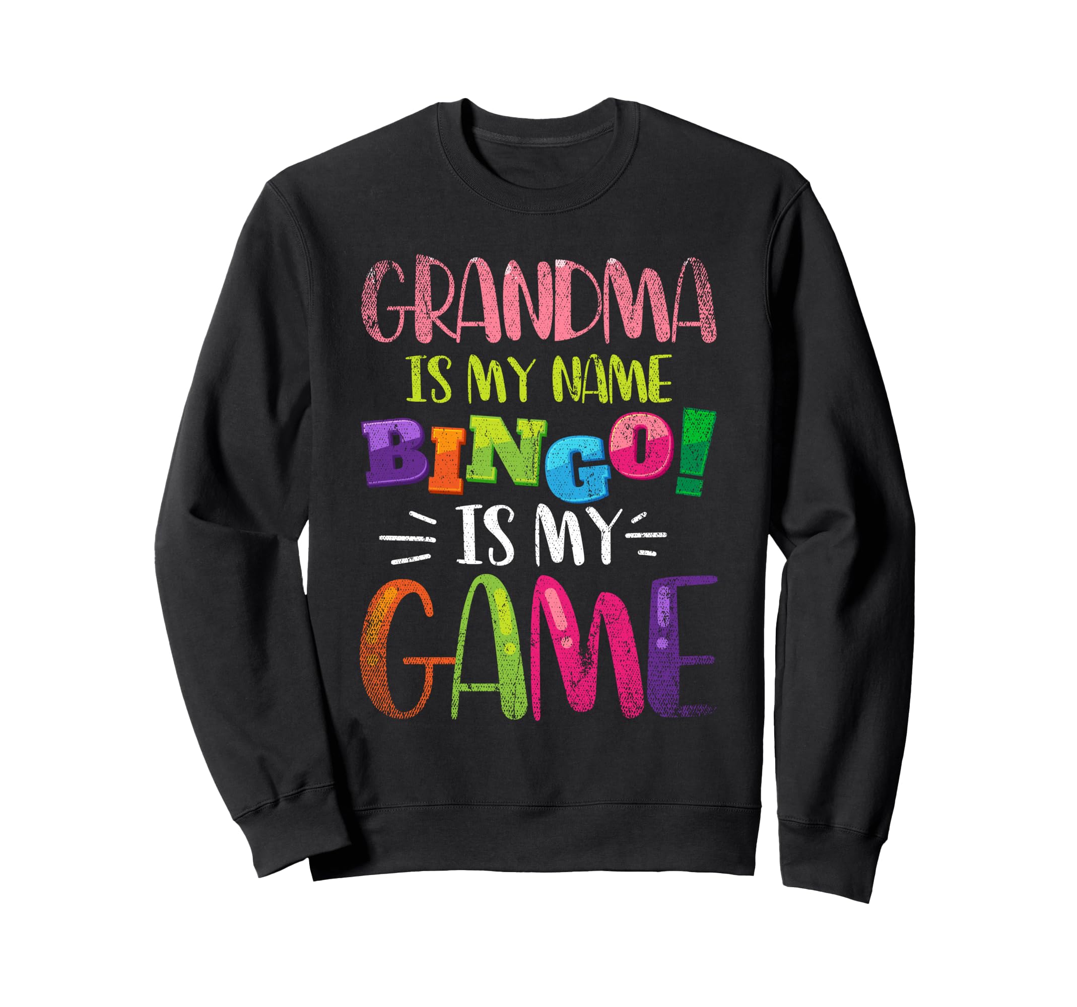 Mein Name ist Oma und Bingo ist mein Spiel Funny Bingo Sweatshirt